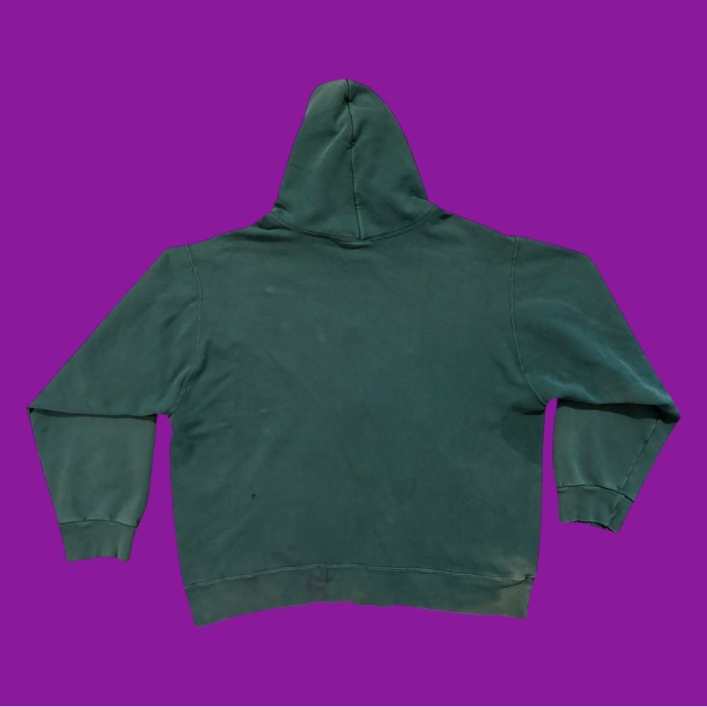 90s Pro Spirit Full Zip Hoodie (Forest Green) - Picture 2 of 4